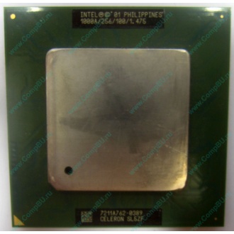 Celeron 1000A в Щёлковской, процессор Intel Celeron 1000 A SL5ZF (1GHz /256kb /100MHz /1.475V) s.370 (Щёлковская)