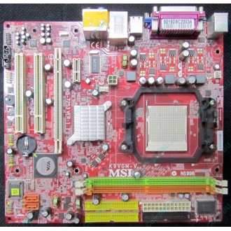 Б/У материнская плата с дефектом MSI MS-7253 K9VGM-V VER 1.1 s.AM2 (Щёлковская)