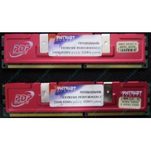 Память 512Mb (2x256Mb) DDR-1 533MHz Patriot PEP2563200+XBL (Щёлковская)