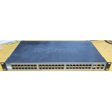 Управляемый коммутатор D-link DES-1210-52 48 port 10/100Mbit + 4 port 1Gbit + 2 port SFP металлический корпус (Щёлковская)