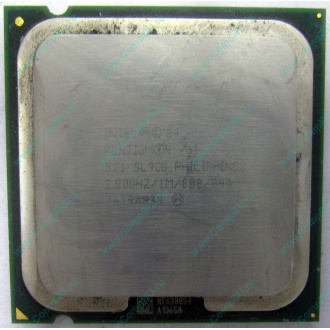 Процессор Intel Pentium-4 521 (2.8GHz /1Mb /800MHz /HT) SL9CG s.775 (Щёлковская)